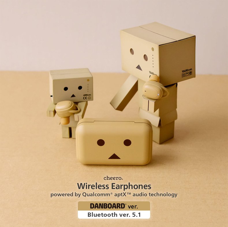 cheero DANBOARD  双耳真无线蓝牙耳机