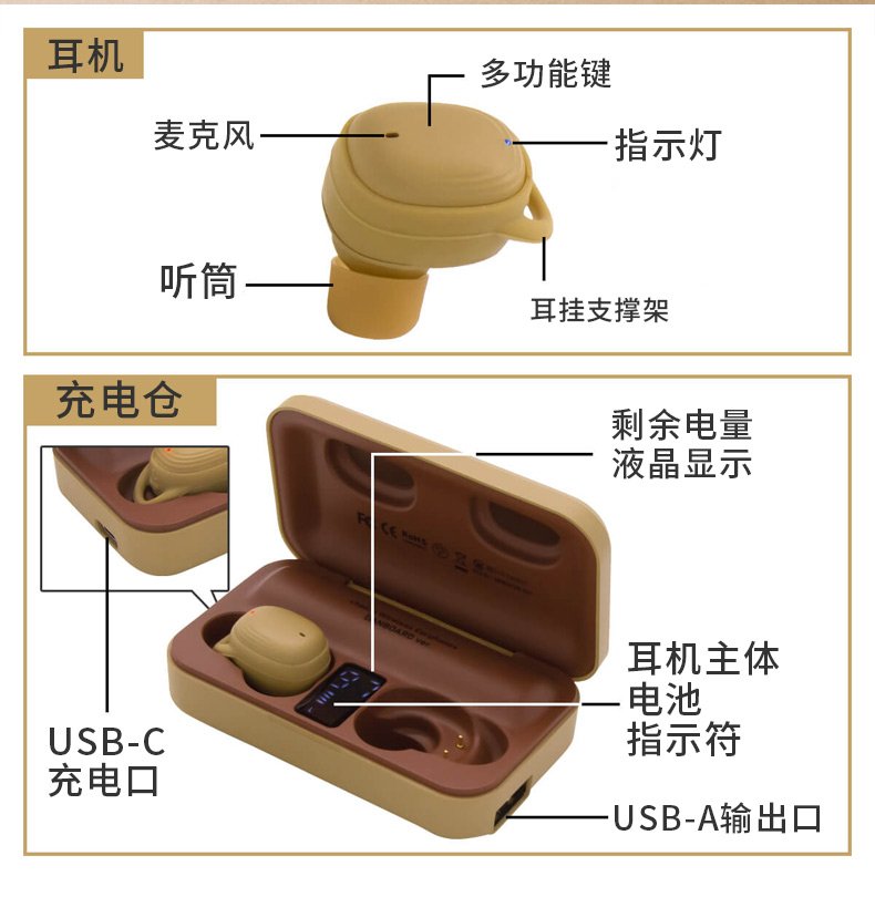 cheero DANBOARD  双耳真无线蓝牙耳机