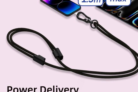 cheero USB-C to USB-C Strap Cable Smart